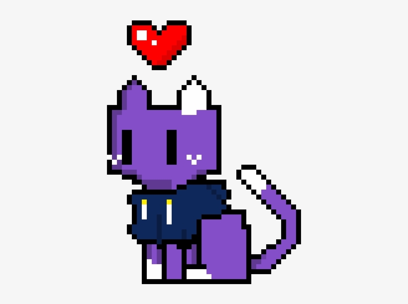 8-bitkitten - Illustration, transparent png