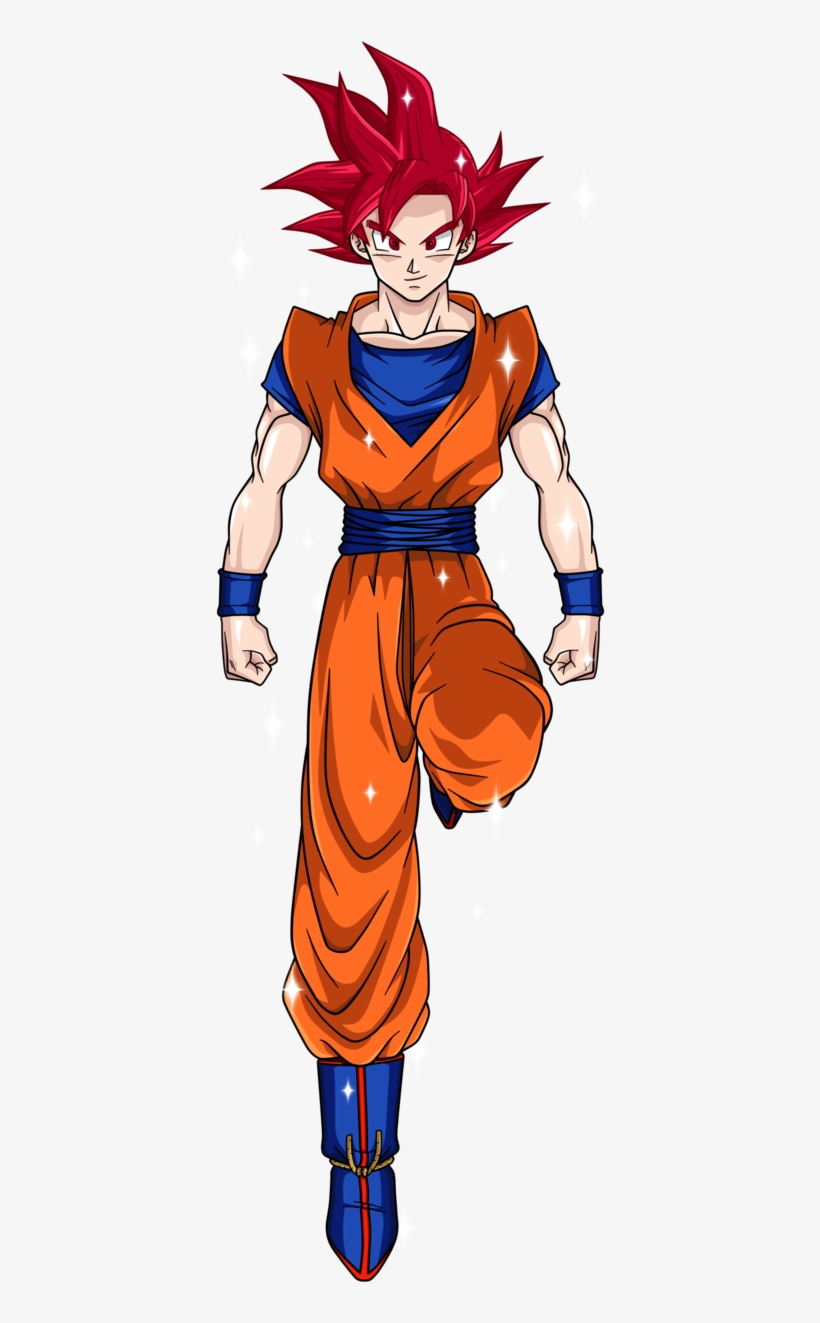 Goku Super Saiyajin Dios - Goku Super Saiyan Dios, transparent png