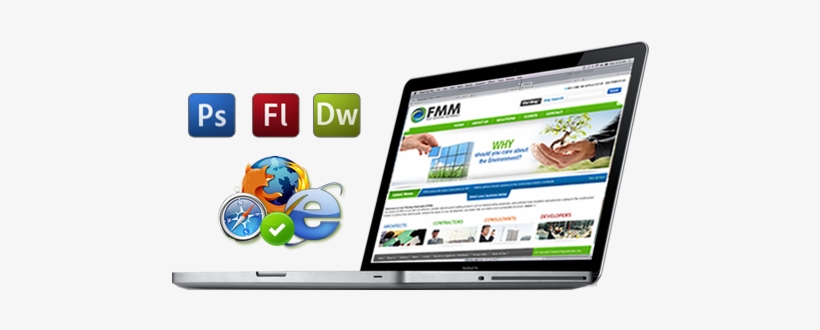 Oue Graphic Design Step - Web Design Tab Png, transparent png