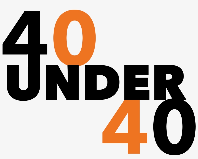 40 Under 40 Membership - Graphic Design, transparent png