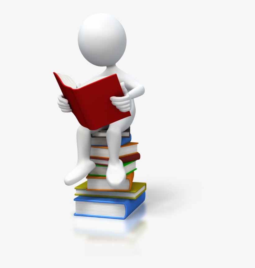 Figure Reading A Book - Etude De L Existant, transparent png