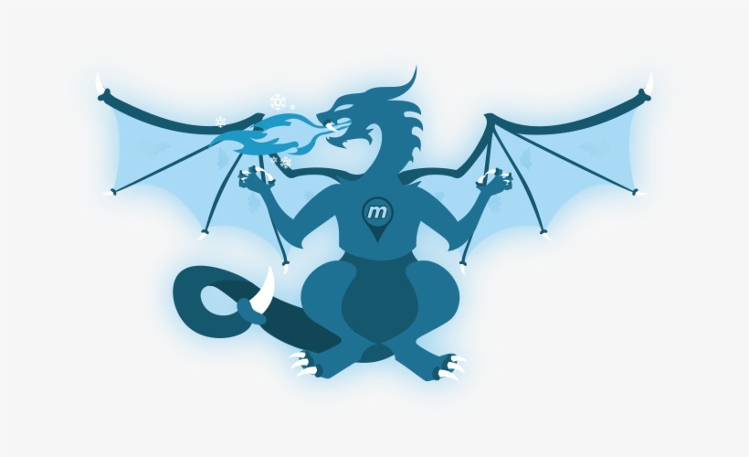 Leprechaun Have A New Friend- The Ice Dragon This New - Ice Dragon Logo Png, transparent png