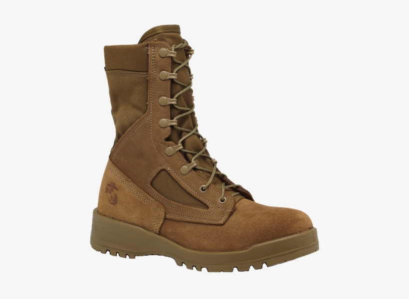 Belleville 590 Usmc Hot Weather Combat Boots , Coyote - Belleville 550 St Men's Usmc Steel Toe Boot, transparent png
