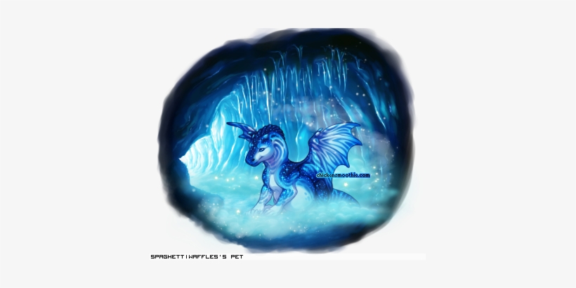 "lair Of The Ice Dragon" By Spaghettiwaffles - Unicorn, transparent png
