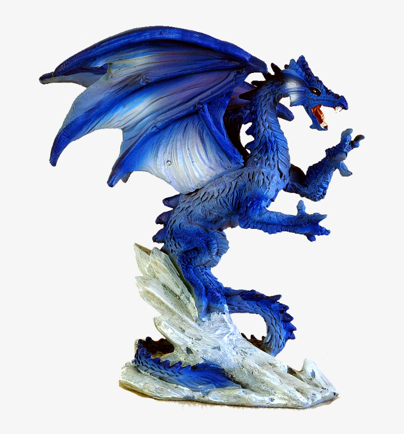 Realm Of The Dragons Small Ice Dragon B - Dragon, transparent png