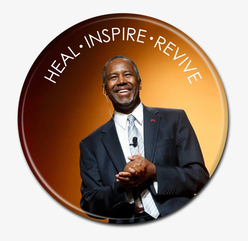 Ben Carson Button - Ben Carson, transparent png