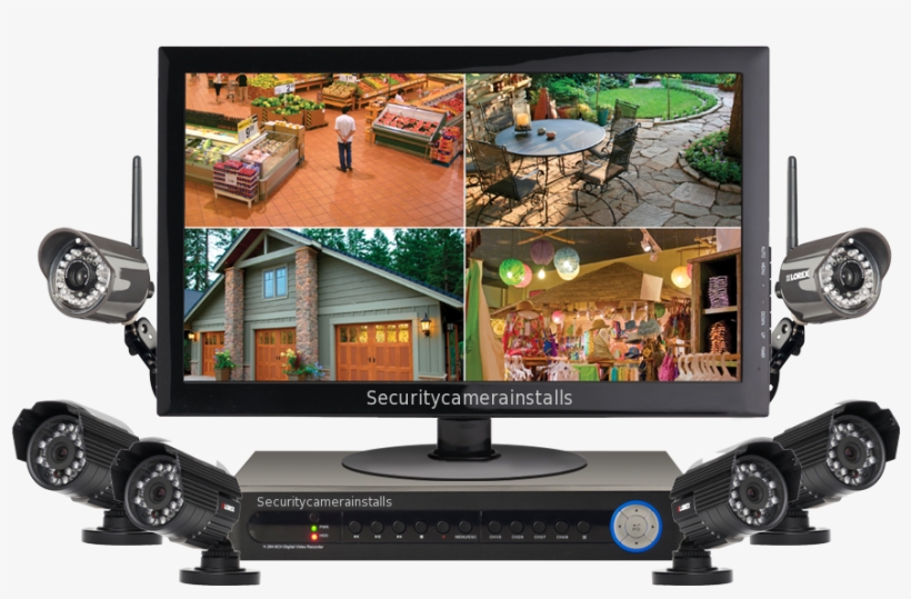 At A Security Cameras Project Come The Same Questions - Lorex Complete Security Camera Surveillance System, transparent png