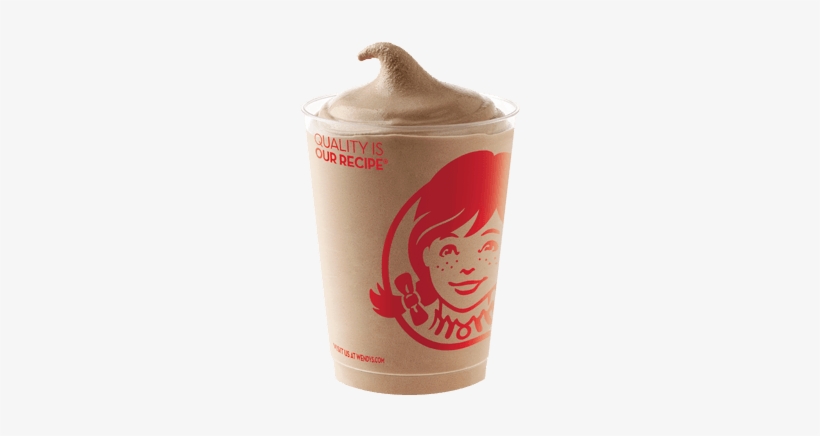 Frosty Chocolate Medium1 - Chocolate Frosty Wendy's - 599x410 PNG ...