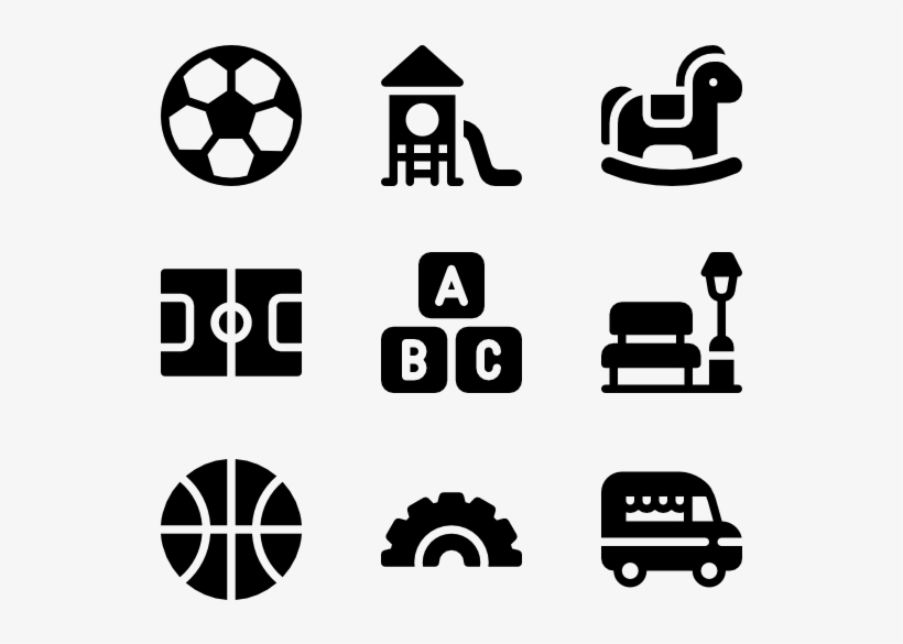 Playground - Basketball Icons, transparent png
