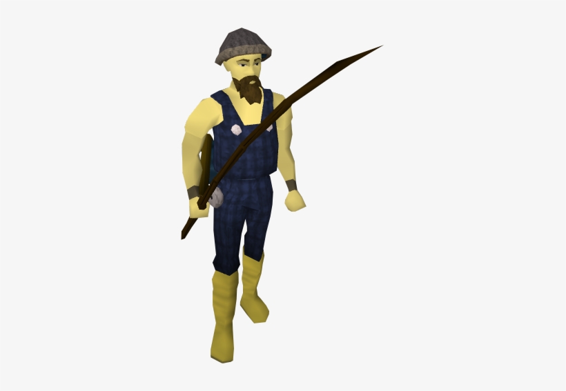 Filepossesed Fisherman Png Fisherman Png - Runescape Fisherman, transparent png