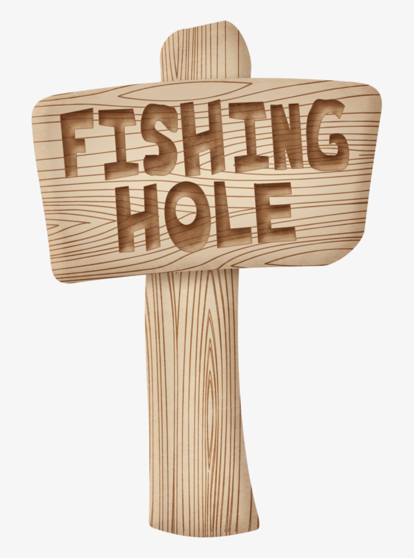 Kaagard Fishinghole Signfishinghole Png - Fishing Bobber Clipart Png, transparent png