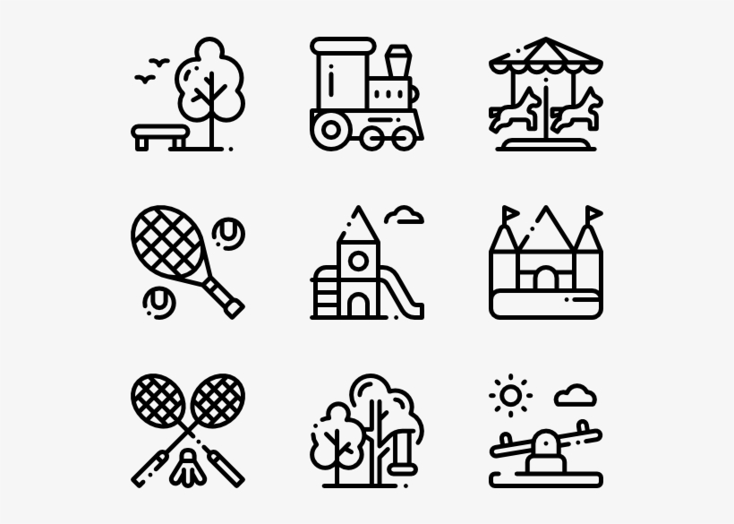 Playground - Travel Icon Transparent Background, transparent png