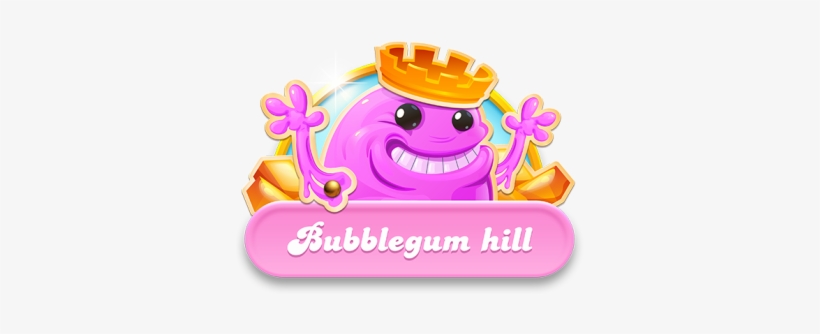 Hear Ye, Hear Ye, Make Way For The New Ruler Of Bubblegum - Candy Crush Bubblegum Hill, transparent png