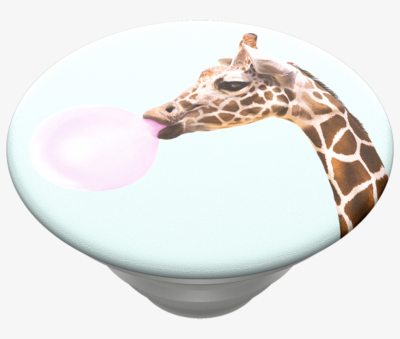 Bubblegum Giraffe, Popsockets - Popsockets, transparent png