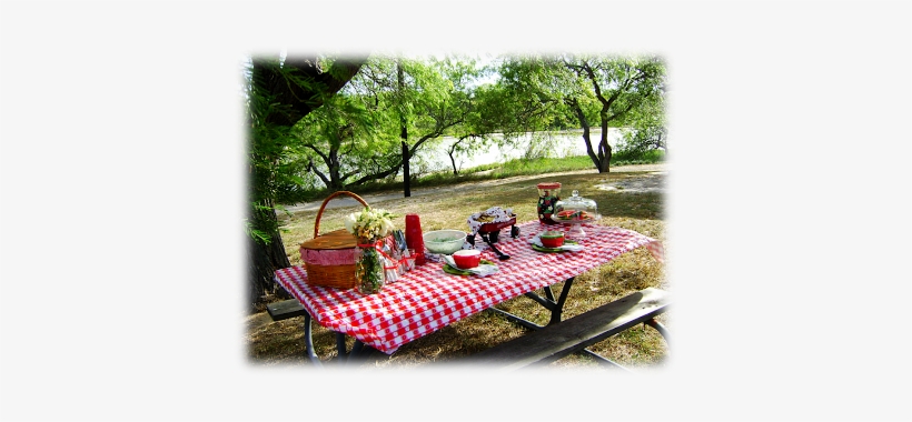 Picnic Picture - Picnic Table With Food, transparent png