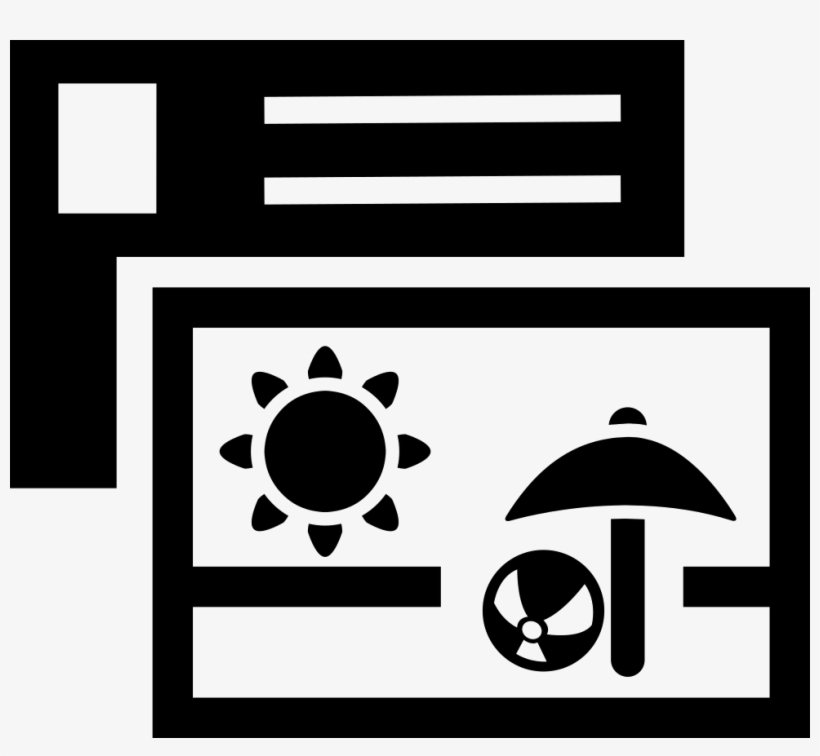 Png File Svg - Icon Postcard, transparent png