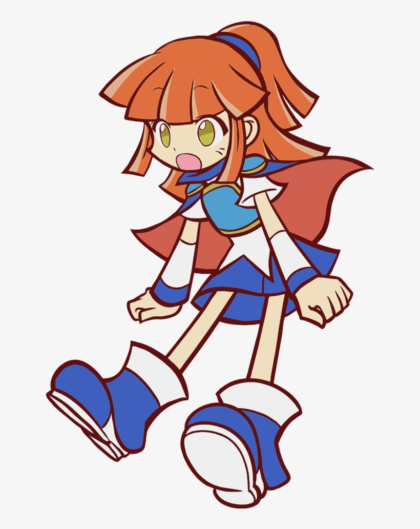 Arle Shocked - Puyo Puyo Arle Bayoen, transparent png