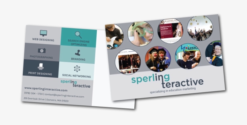 Let Sperling Interactive Design, Print And Promote - Sales Postcards, transparent png