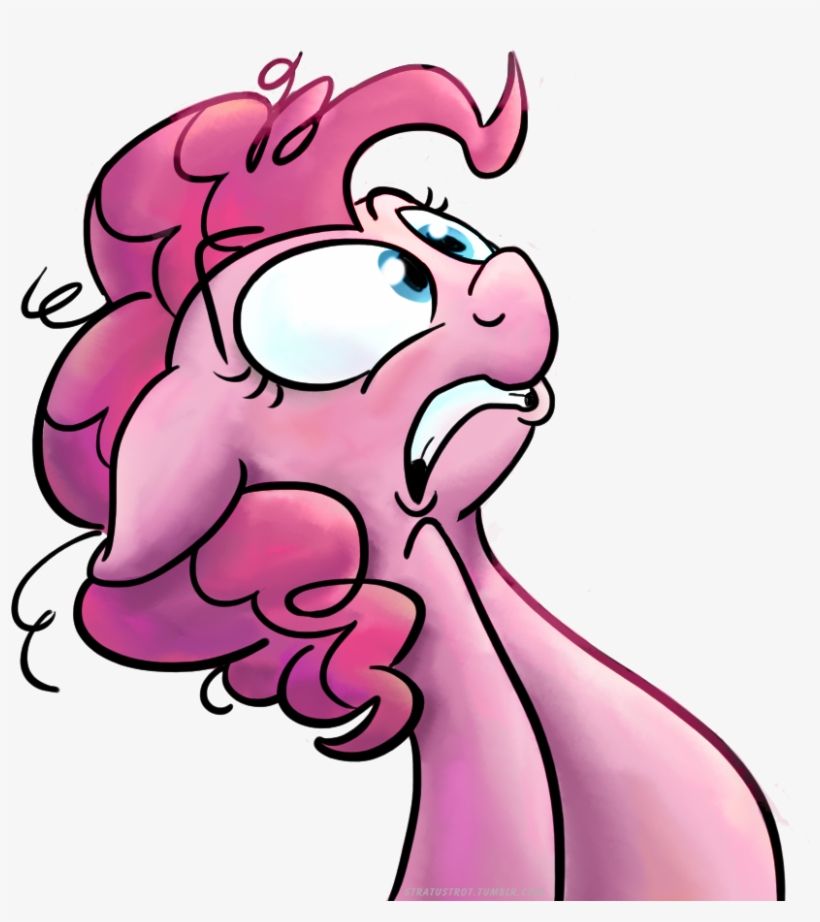 Stratustrot, Pinkie Pie, Safe, Shocked - Face, transparent png