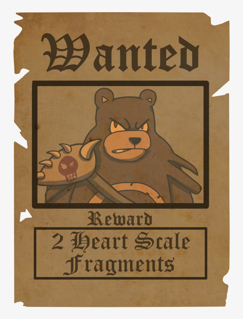 October Wanted Poster - Pokemon Wanted Poster, transparent png