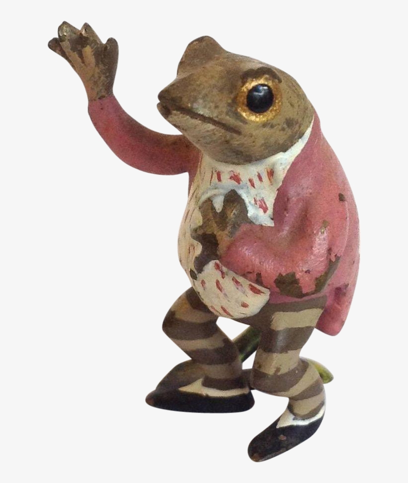 Toad In Tails Vienna Bronze - Frog, transparent png