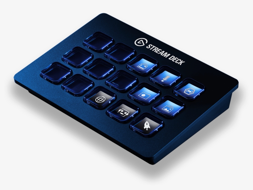 Evolve Your Content - Elgato Stream Deck - Live Content Creation Controller, transparent png