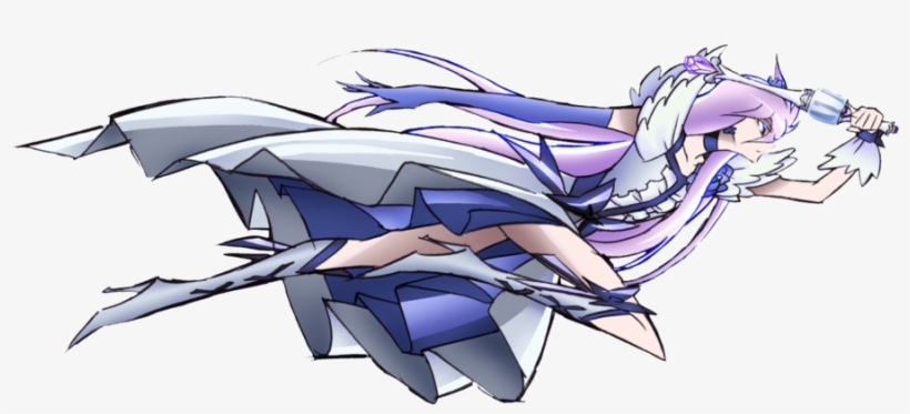 Cure Moonlight Pose3 - Cure Sunshine And Cure Moonlight, transparent png
