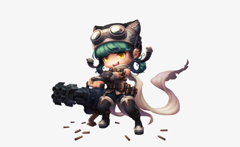 Heavy Gunner Maplestory 2, transparent png