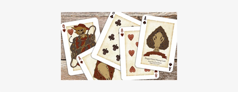 Mazzo Di Carte Plugged Nickel Playing Cards (rusted, transparent png