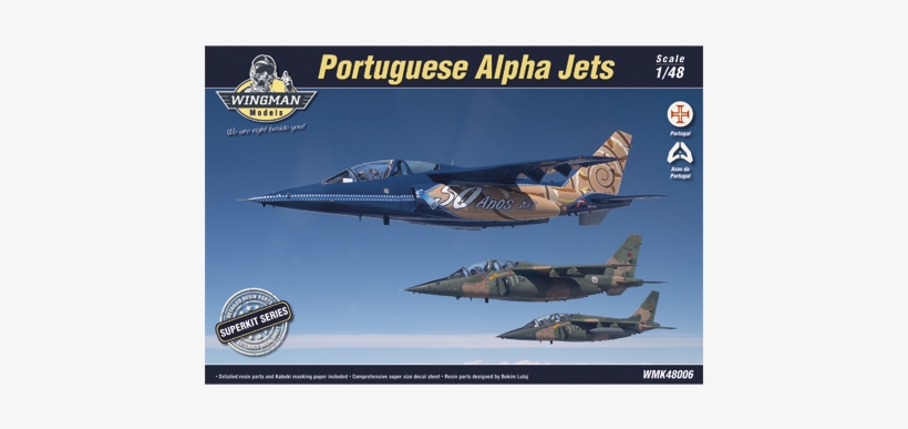 Wmk48006 - Alpha Jet 1 48 Wingman Models, transparent png