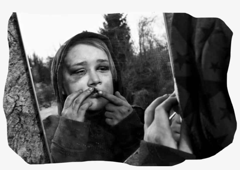 Young And Homeless - Monochrome, transparent png