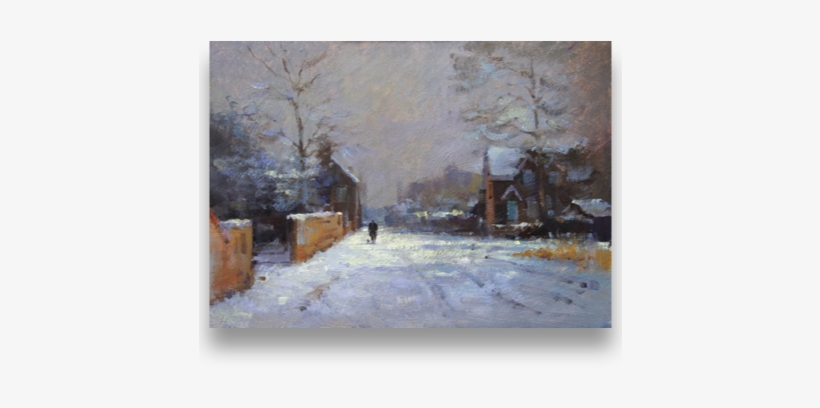 A Quiet Morning Oil On Board 10 X 14 Inches Sold - Inch, transparent png