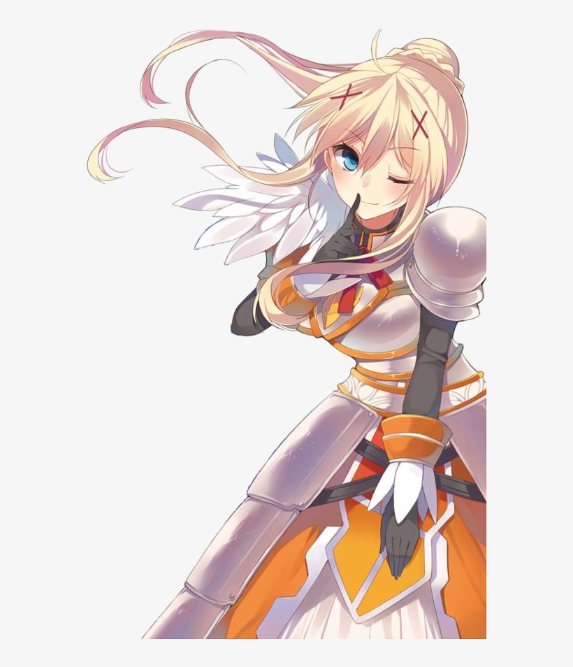 541kib, 590x876, Ln Darkness - Konosuba: God's Blessing On This Wonderful World!,, transparent png