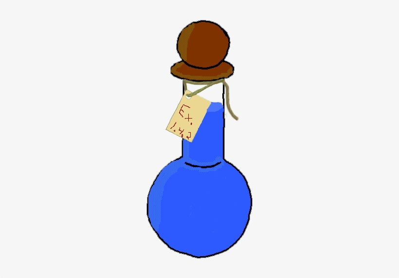Clipart Black And White Collection Of High Quality - Potion Bottle Clipart Png, transparent png