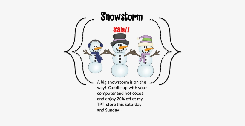 Snowstorm Sale - Learning, transparent png