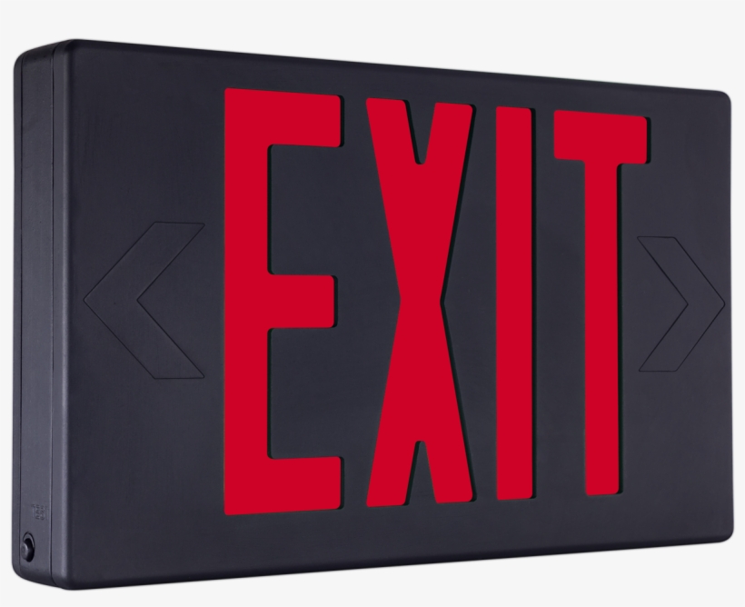 You Can See For Yourself By Looking Up The Next Time - Exit Sign, transparent png