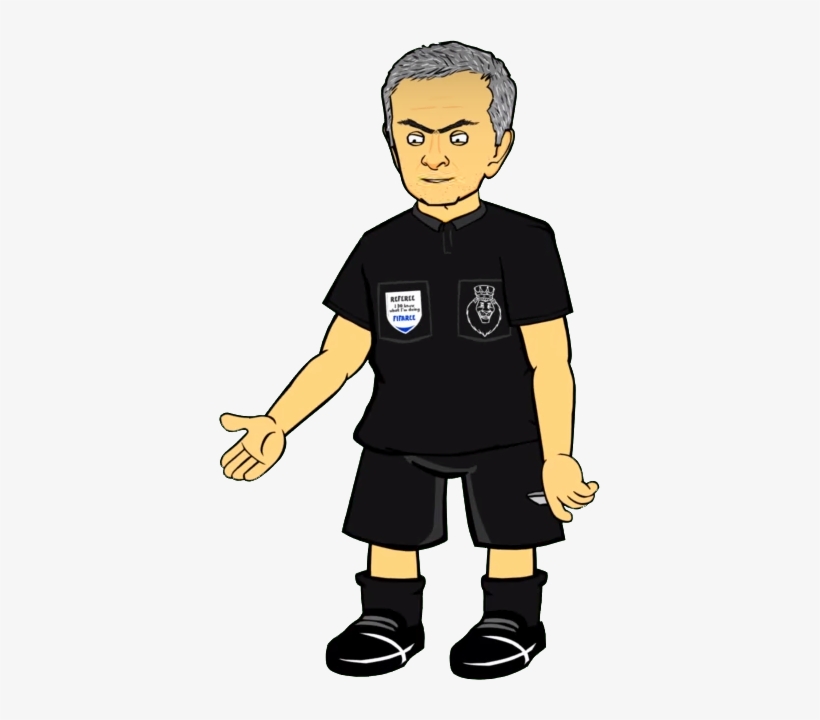 Jose Moaninho Referee Render - Portable Network Graphics, transparent png
