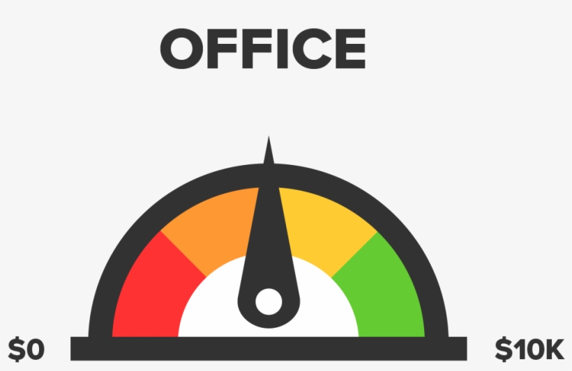 Office With Goal - Graphing Clipart Transparent Png, transparent png