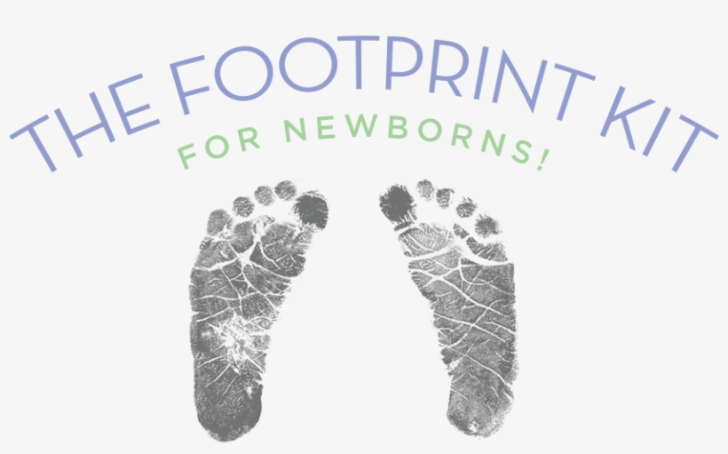 The Footprint Kit For Newborns - Footprint, transparent png