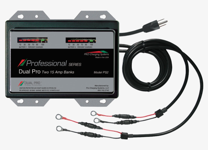 12v Lithium Ion Battery Charger Dp-ps2 - 100ah Lithium Battery Charger, transparent png