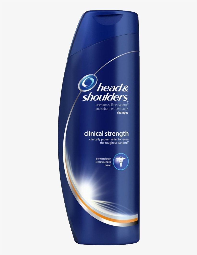 Shampoo Png - Head & Shoulder Clinical Strength, transparent png