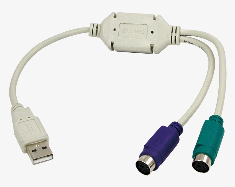 Product Image (png) - Logilink Keyboard / Mouse Adapter - Pc, transparent png