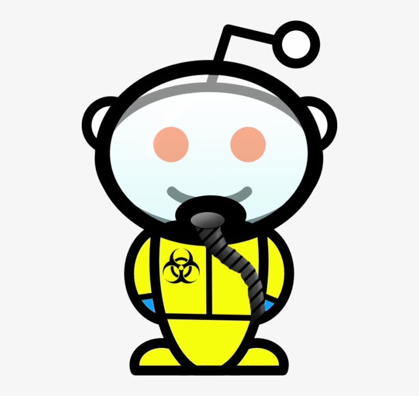 Clipart Resolution 500*695 - Reddit Logo, transparent png