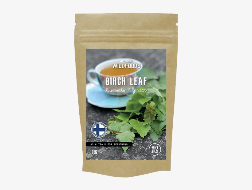 Picture Of Helsinki Wildfoods' Birch Leaf Product, - Nepali Tea, transparent png