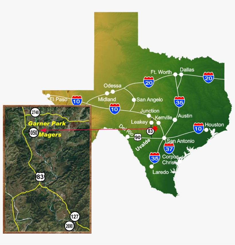 River Camp On The Frio River - Frio River On Texas Map, transparent png
