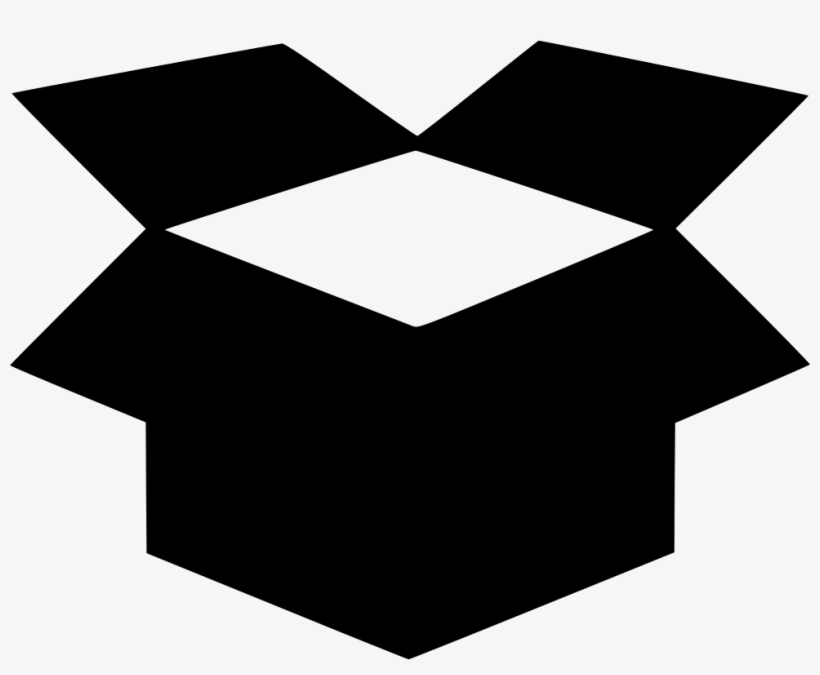 Dropbox Folder Box Square Comments - Product Icon Png Black, transparent png