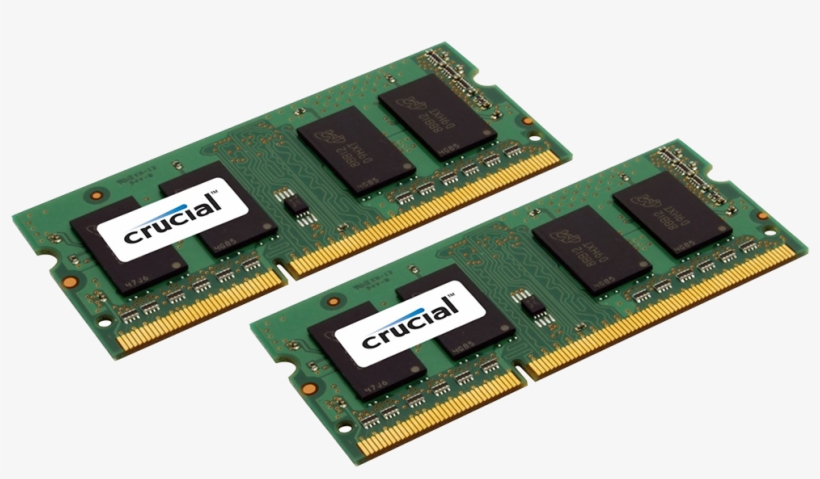 Ram - Crucial Ct102464bf160b 8gb 1600mhz Ddr3l 204-pin Laptop, transparent png