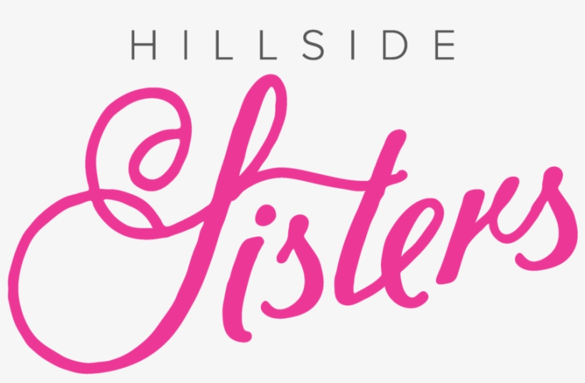 150220 Hillside Sisters Logo-01 - New! Belinda Black & White, transparent png