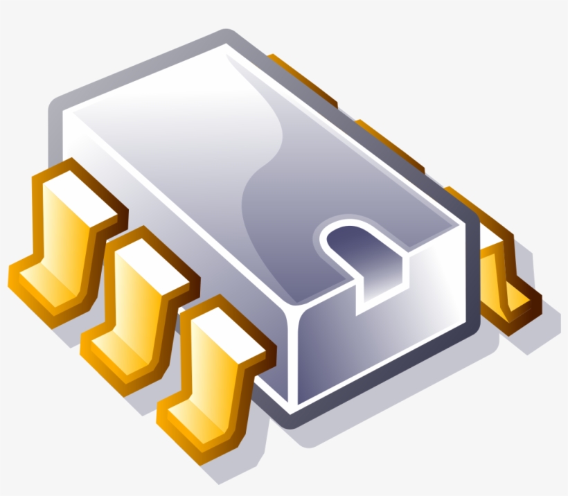 File - Crystal128-memory - Svg - Microelectronics Png, transparent png