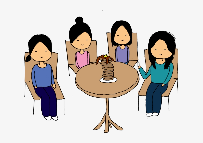 Cat's Out Of The Bag - Four Sisters Cartoon, transparent png